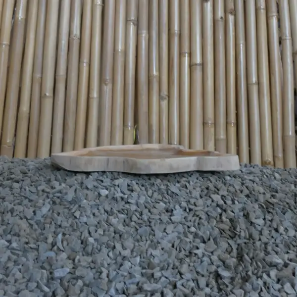 Artikelbild 3 des Artikels “Einzigartiger Teller aus Teakholz, Durchmesser ca. 40cm mit einer Höhe von 3cm “